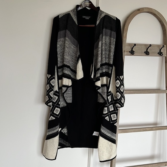 Vince Wool Draped Cardigan Size L - Picture 3 of 13